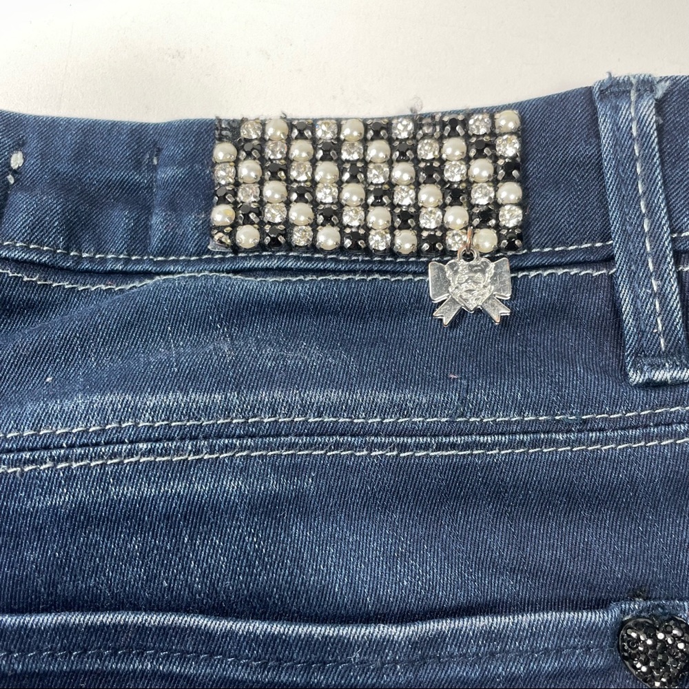 Fracomina quality Italian denim with rhinestone detail Size 26